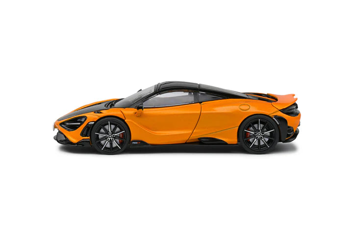Solido 1:43 McLaren 765LT V8-Biturbo Papaya Spark With Acrylic Case