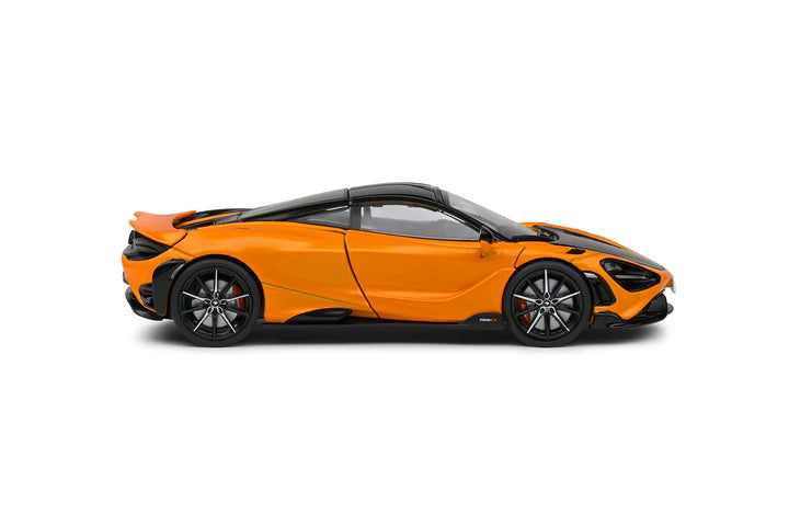 Solido 1:43 McLaren 765LT V8-Biturbo Papaya Spark With Acrylic Case
