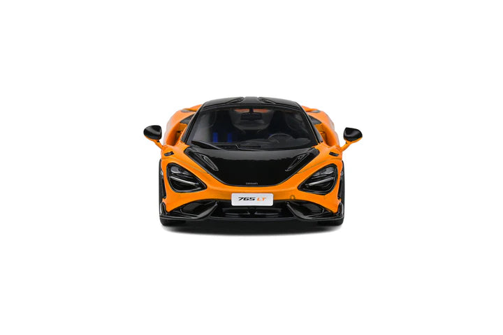 Solido 1:43 McLaren 765LT V8-Biturbo Papaya Spark With Acrylic Case