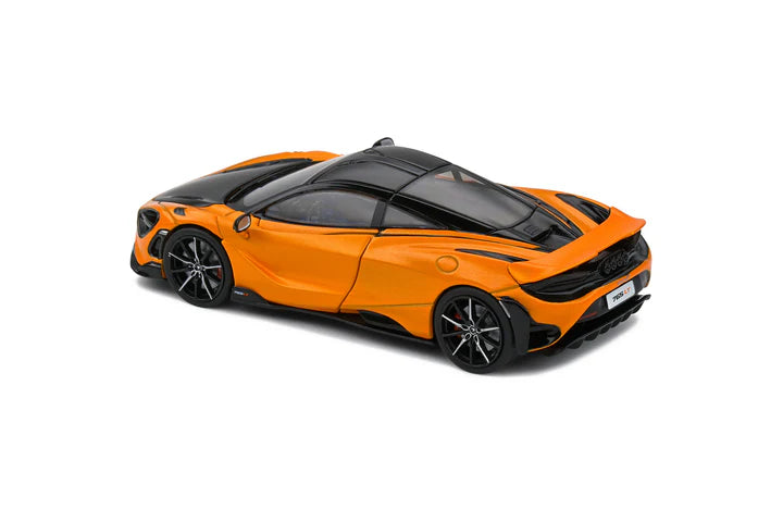 Solido 1:43 McLaren 765LT V8-Biturbo Papaya Spark With Acrylic Case