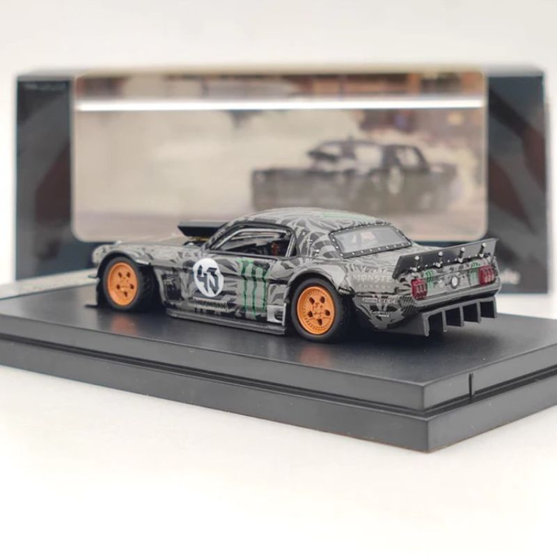 Street Warrior X Ghost Player 1/64 1965 Mustang "Hoonicorn RTR" Limited Edition With Acrylic Case