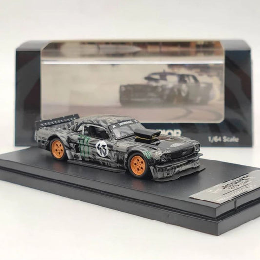 Street Warrior X Ghost Player 1/64 1965 Mustang "Hoonicorn RTR" Limited Edition With Acrylic Case