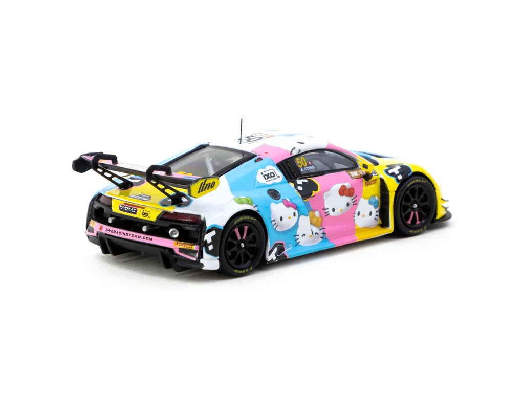 Tarmac Works 1/64 Audi R8 LMS GT3 Evo II "Hello Kitty 50th Anniversary"