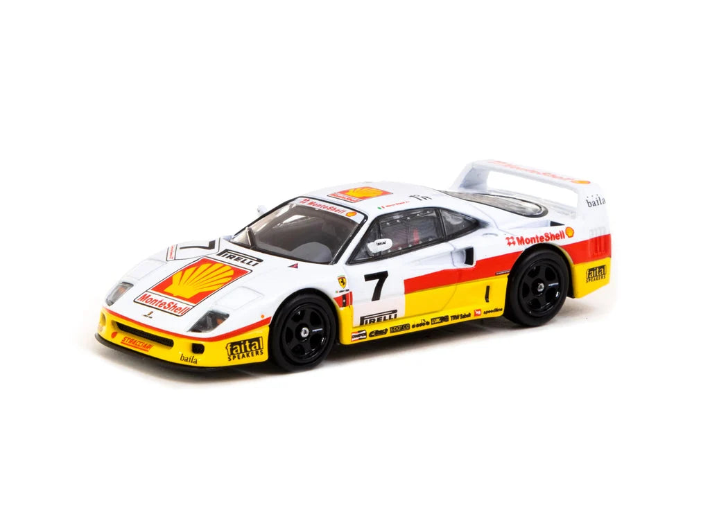 Tarmac 1/64 Ferrari F40 GT Italian GT Championship 1993 With Acrylic Case