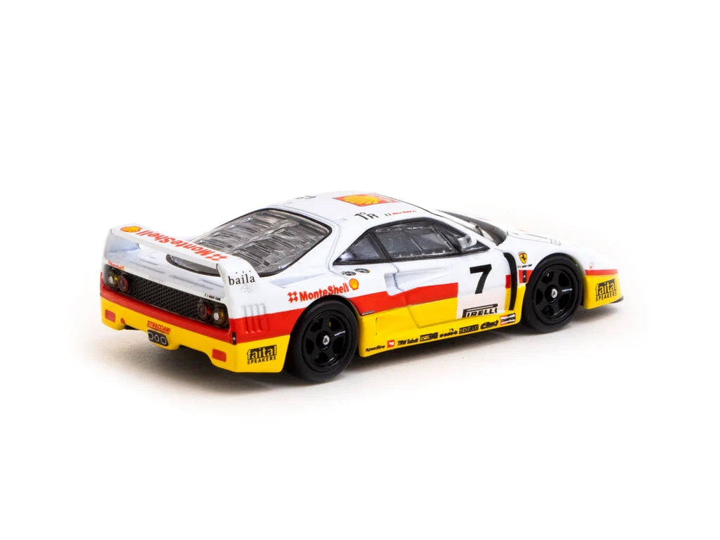 Tarmac 1/64 Ferrari F40 GT Italian GT Championship 1993 With Acrylic Case