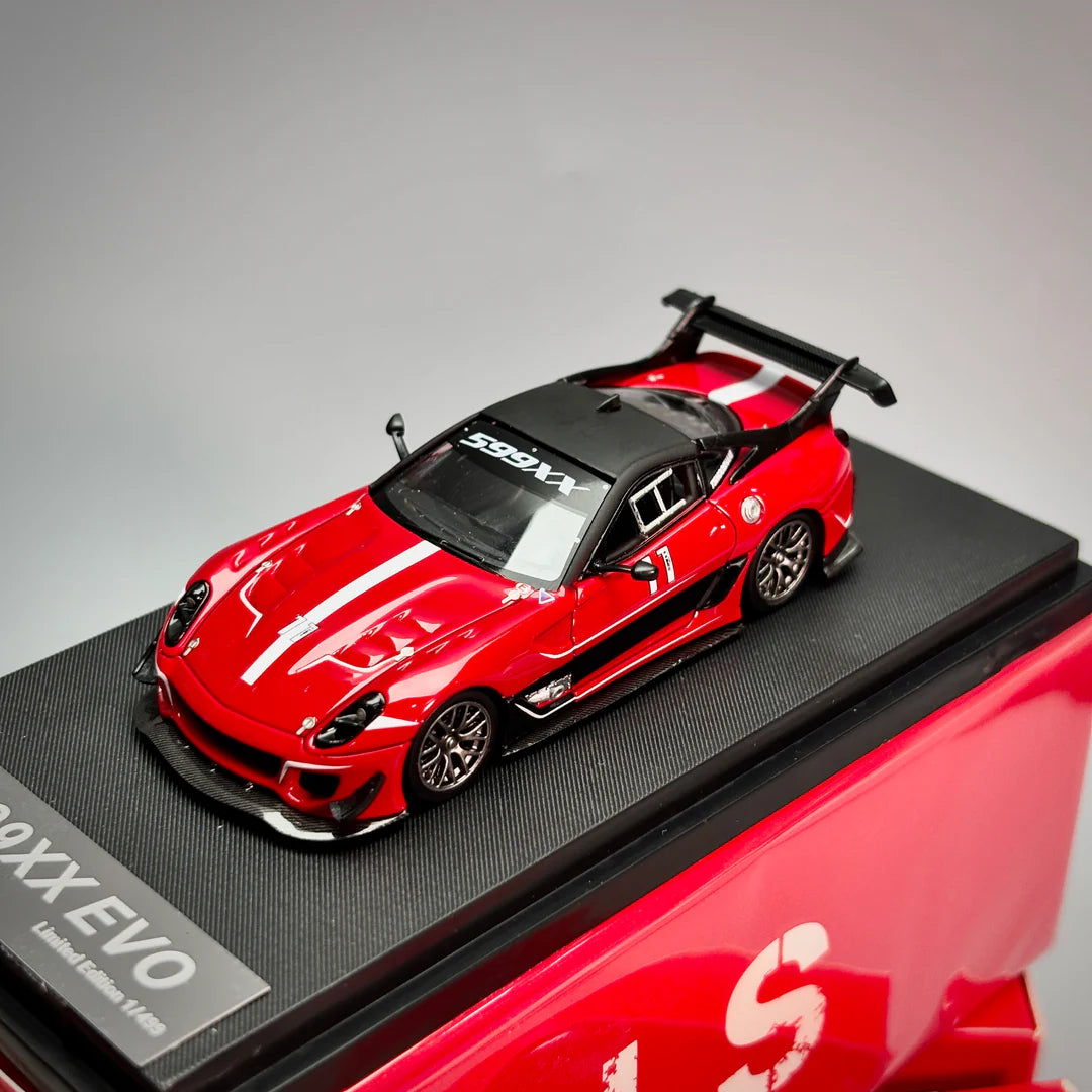 LS Models 1/64 Ferrari 599XX EVO Limited Edition 1/499 With Acrylic Case