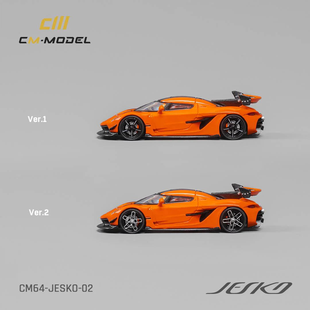CM Model 1/64 Koenigsegg Jesko With Acrylic Case