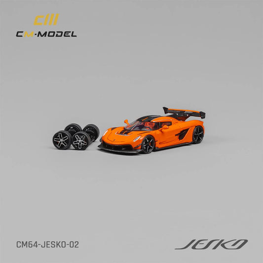 CM Model 1/64 Koenigsegg Jesko With Acrylic Case