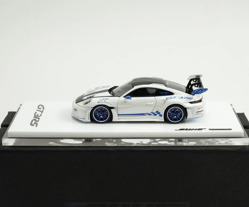 Suhe 1/64 Resin Porsche 911 GT3 RS Limited Edition 085/099 With Acrylic Case & Polishing Cloth