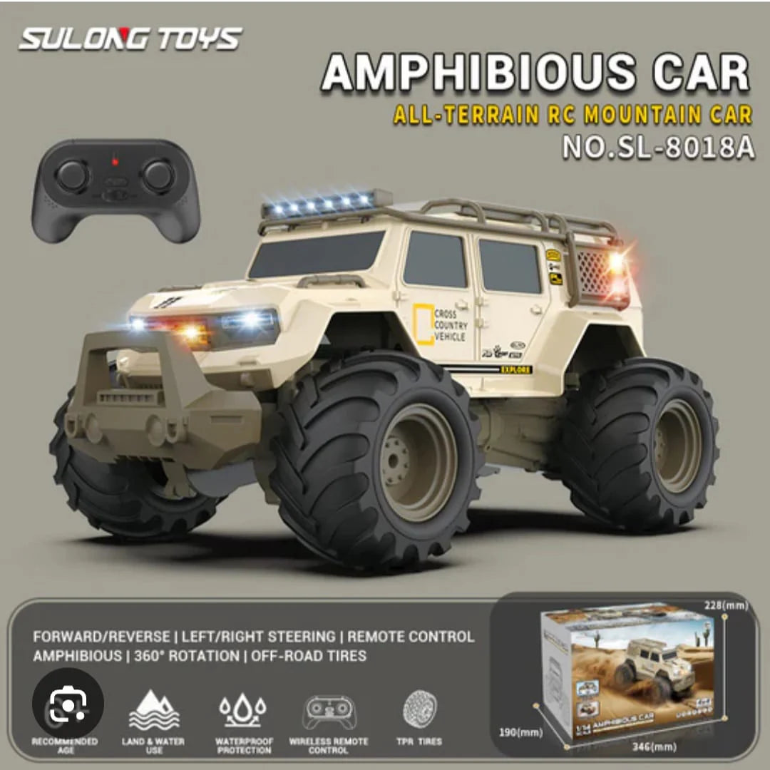 Sulong Toys All-Terrain R/C 1/14 Scale Amphibious Car