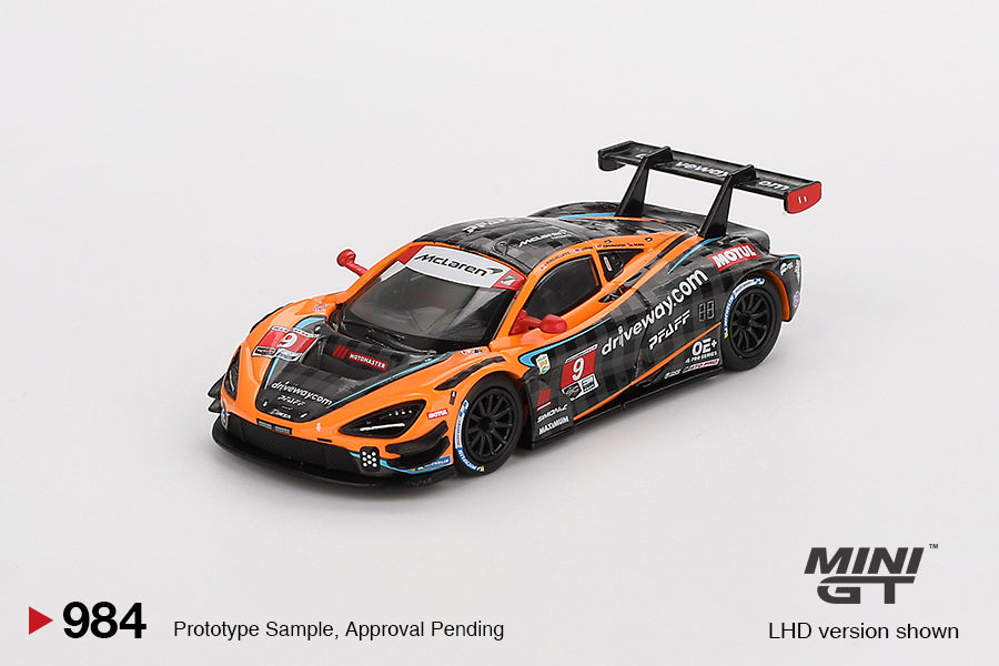 Mini GT McLaren 720S GT3 EVO 2024 IMSA Daytona 24Hrs Pfaff Motorsports