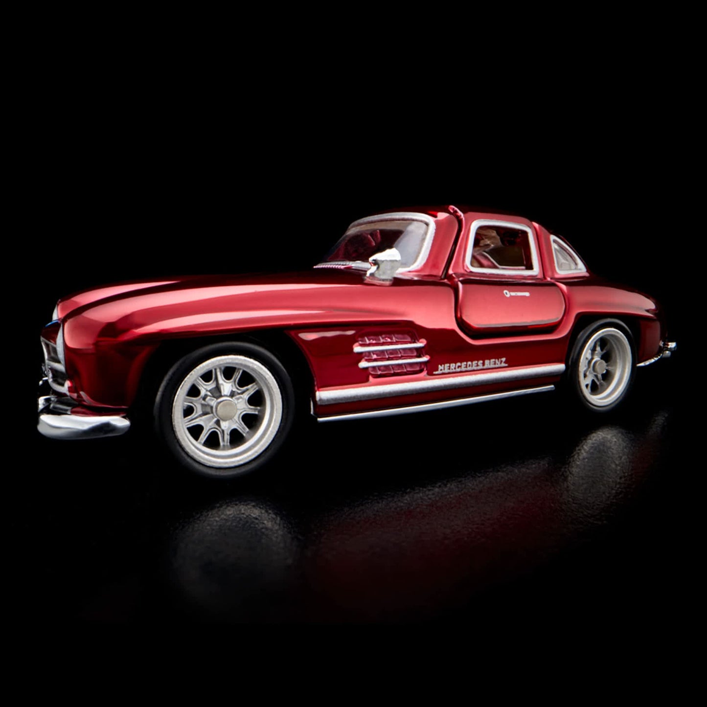Hot Wheels '55 Mercedes-Benz 300 SL Red Line Club Exclusive With Acrylic Case