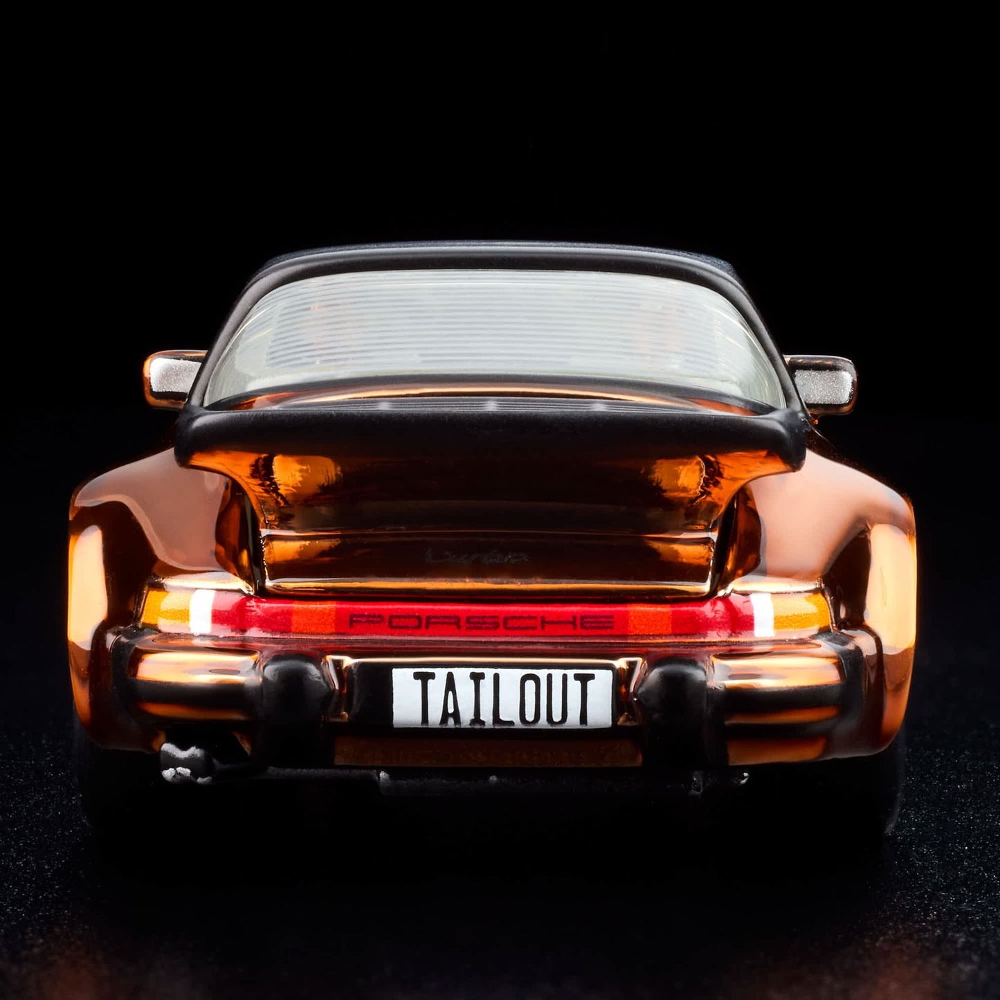 Hot Wheels Porsche 911 Turbo 3.3 Targa Red Line Club Exclusive With Acrylic Case