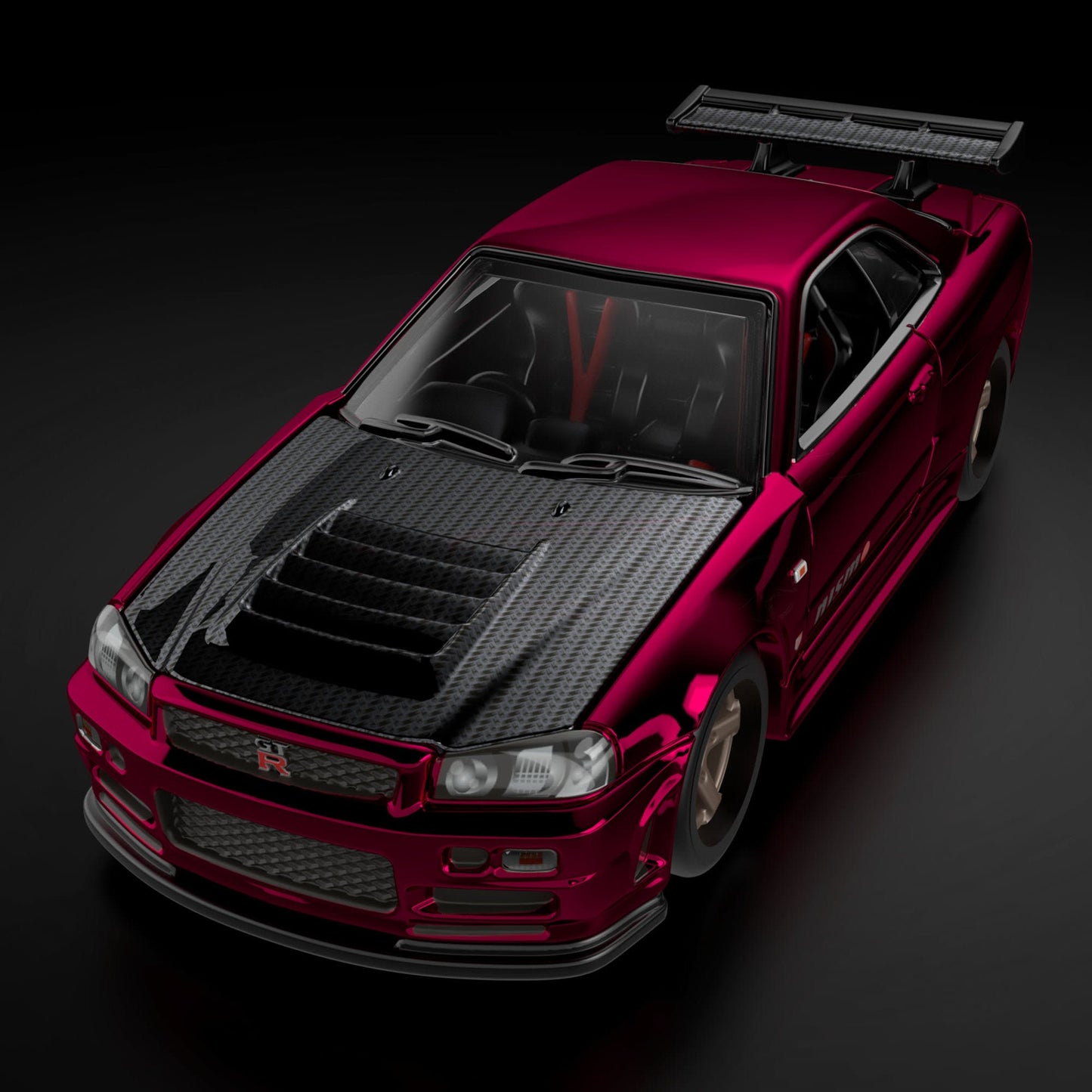 Hot Wheels Red Line Club Exclusive sELECTIONs Nissan Skyline GT-R (BNR34) Blister Pack