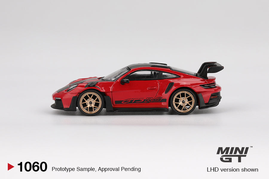 Mini GT Porsche 911 GT3 RS Weissach Package [ With Box Protector ]