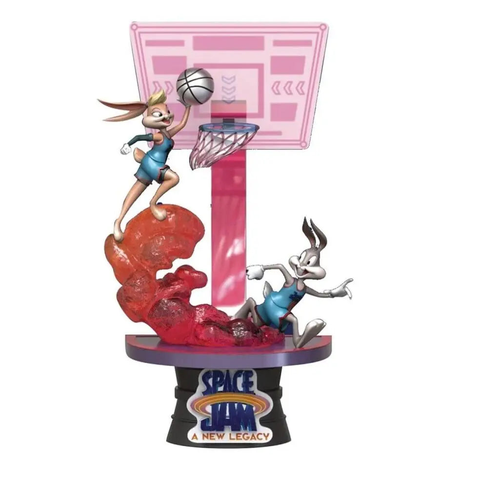 Beast Kingdom DS-072 Warner Bros. Space Jam A New Legacy: Lola Bunny & Bugs Bunny Diorama Stage D-Stage Figure Statue