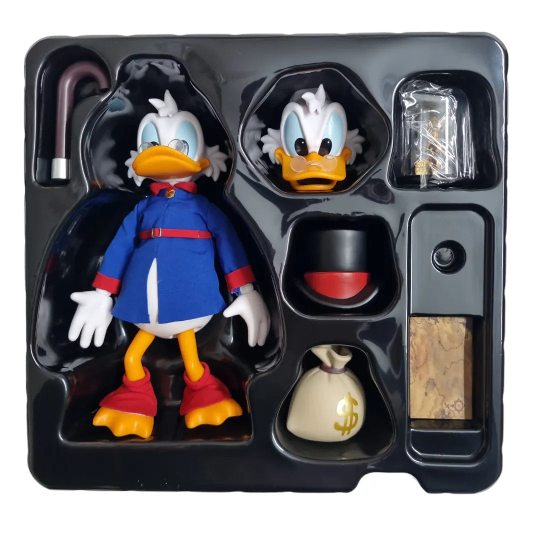 Beast Kingdom DAH-067 Disney Ducktales Scrooge Mcduck Action Figure for Collectors (Height 16 cms)