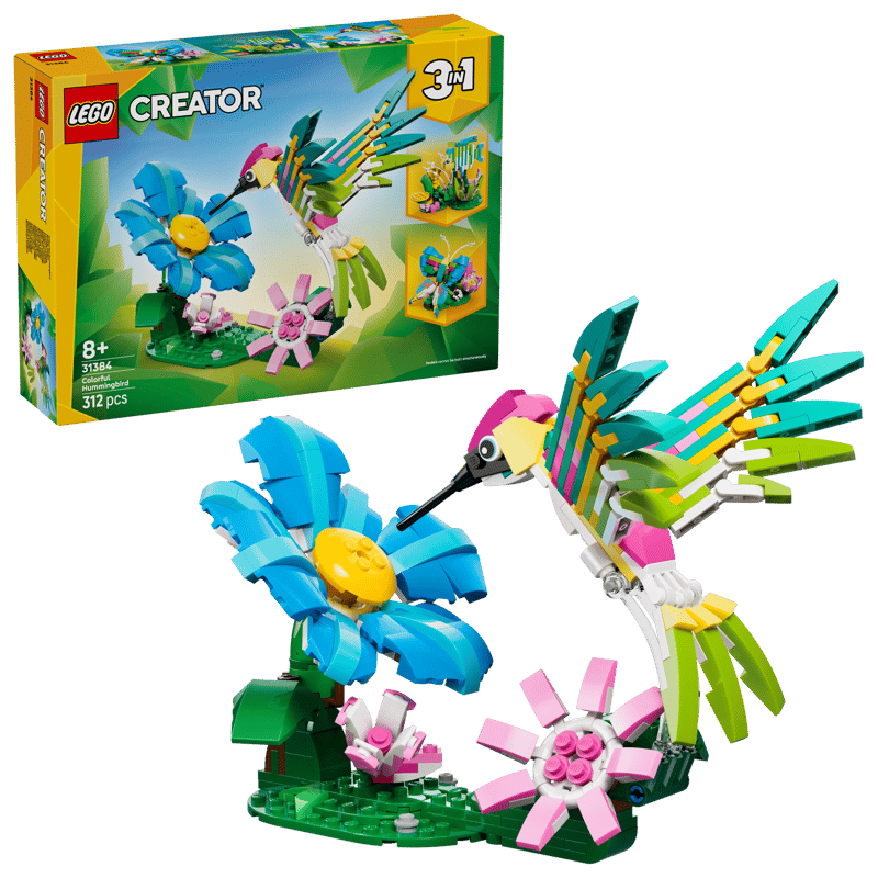 Lego Creator Colorful Hummingbird #31384