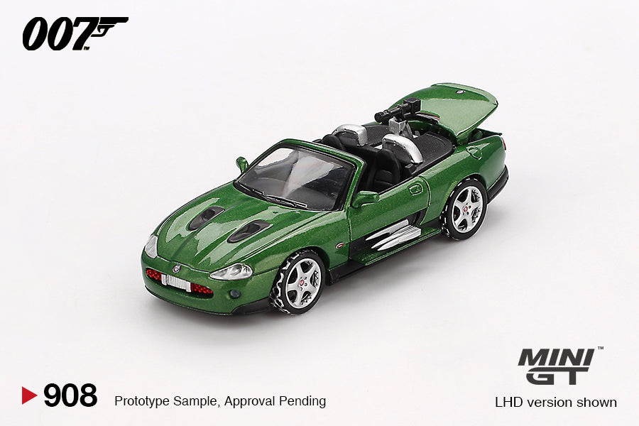 Mini GT Jaguar XKR "Die Another Day" 007 James Bond Edition Blister Pack