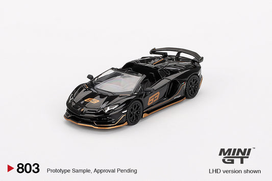 Mini GT Lamborghini Aventador SVJ 63 Roadster Blister Pack