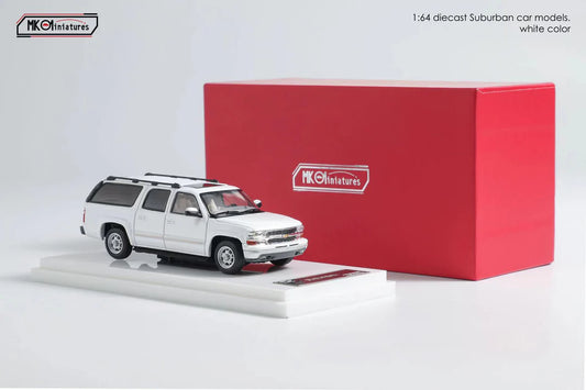 MK Miniatures 1/64 Chevrolet Suburban With Acrylic Case & Polishing Cloth