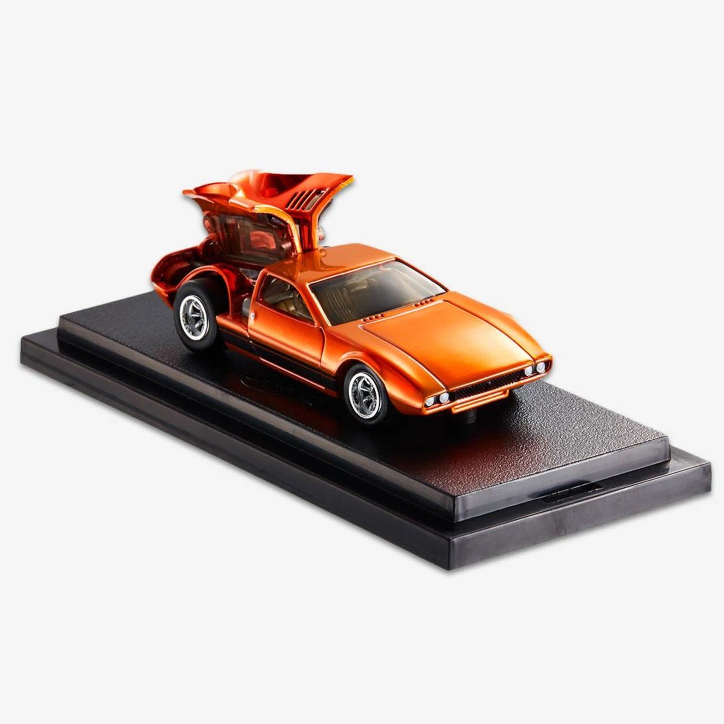 Hot Wheels Collectors Special Edition 1971 De Tomaso Mangusta Red Line Club Exclusive 18882/20000 With Acrylic Case