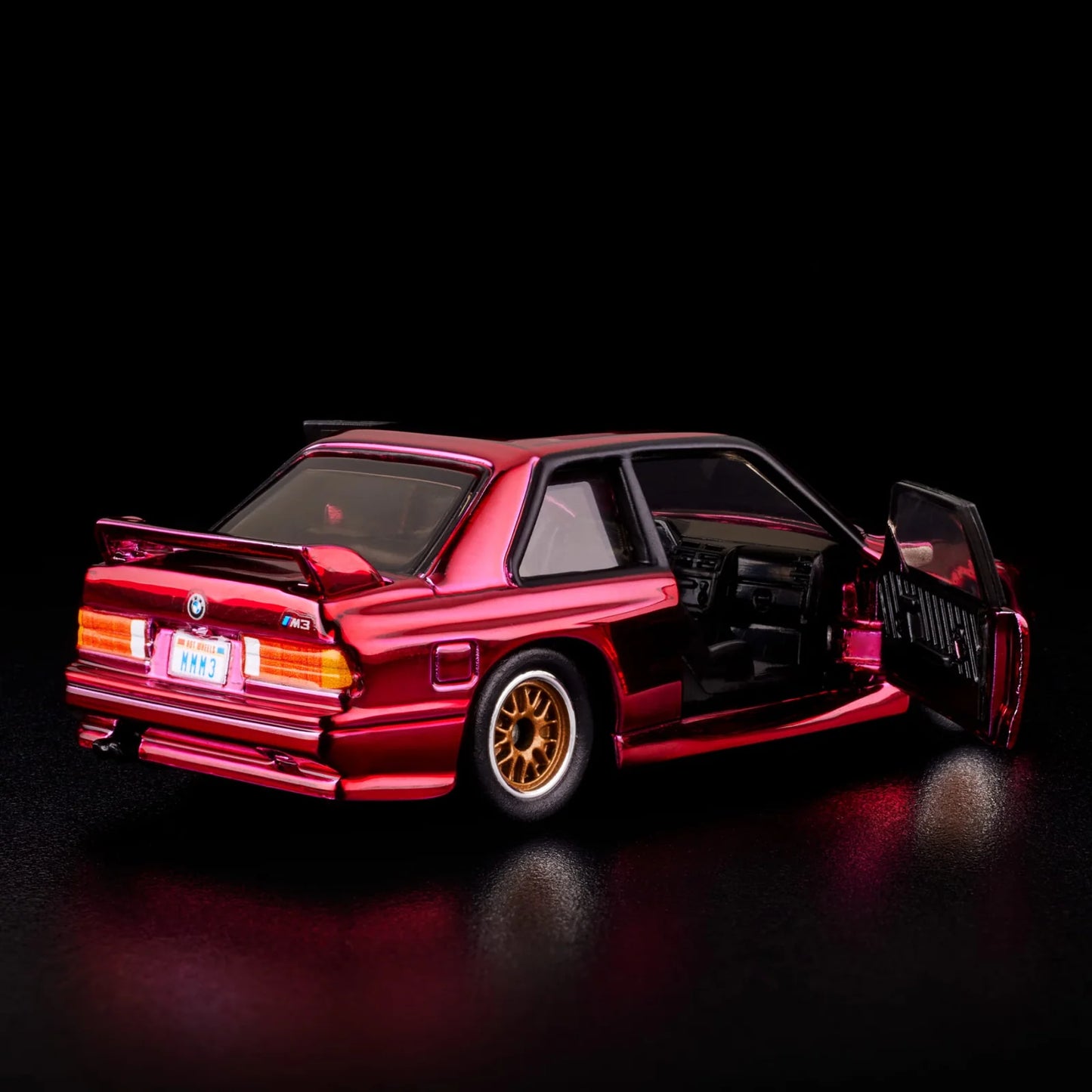 Hot Wheels 1991 BMW M3 Red Line Club Exclusive With Acrylic Case