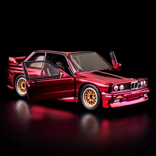 Hot Wheels 1991 BMW M3 Red Line Club Exclusive With Acrylic Case