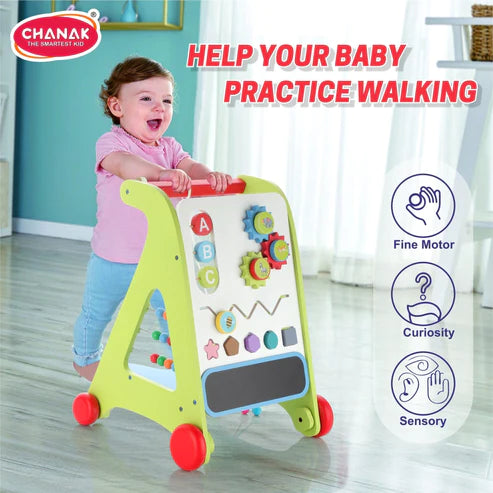 Chanak Wooden Baby Walker for Kids