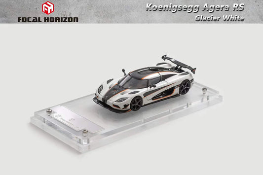 Focal Horizon 1/64 Koenigsegg Agera RS Limited Edition 523/999 With Acrylic Case & Polishing Cloth