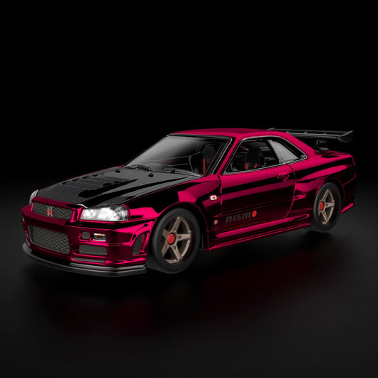 Hot Wheels Red Line Club Exclusive sELECTIONs Nissan Skyline GT-R (BNR34) Blister Pack