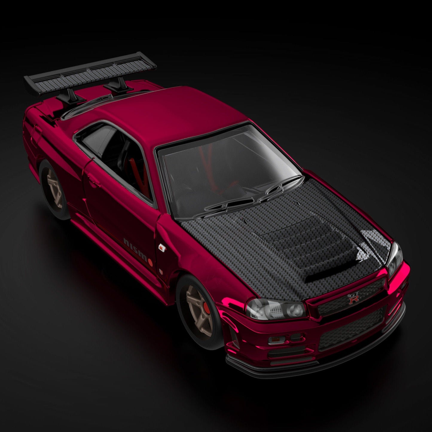 Hot Wheels Red Line Club Exclusive sELECTIONs Nissan Skyline GT-R (BNR34) Blister Pack