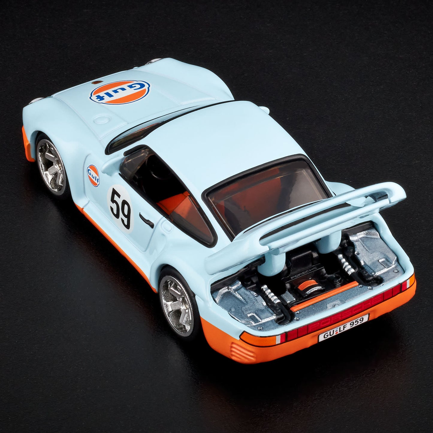 Hot Wheels 1986 Porsche 959 Red Line Club Exclusive With Acrylic Case