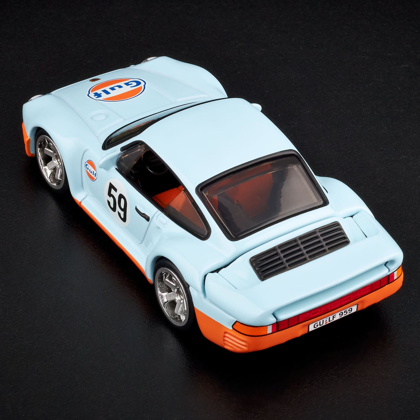 Hot Wheels 1986 Porsche 959 Red Line Club Exclusive With Acrylic Case