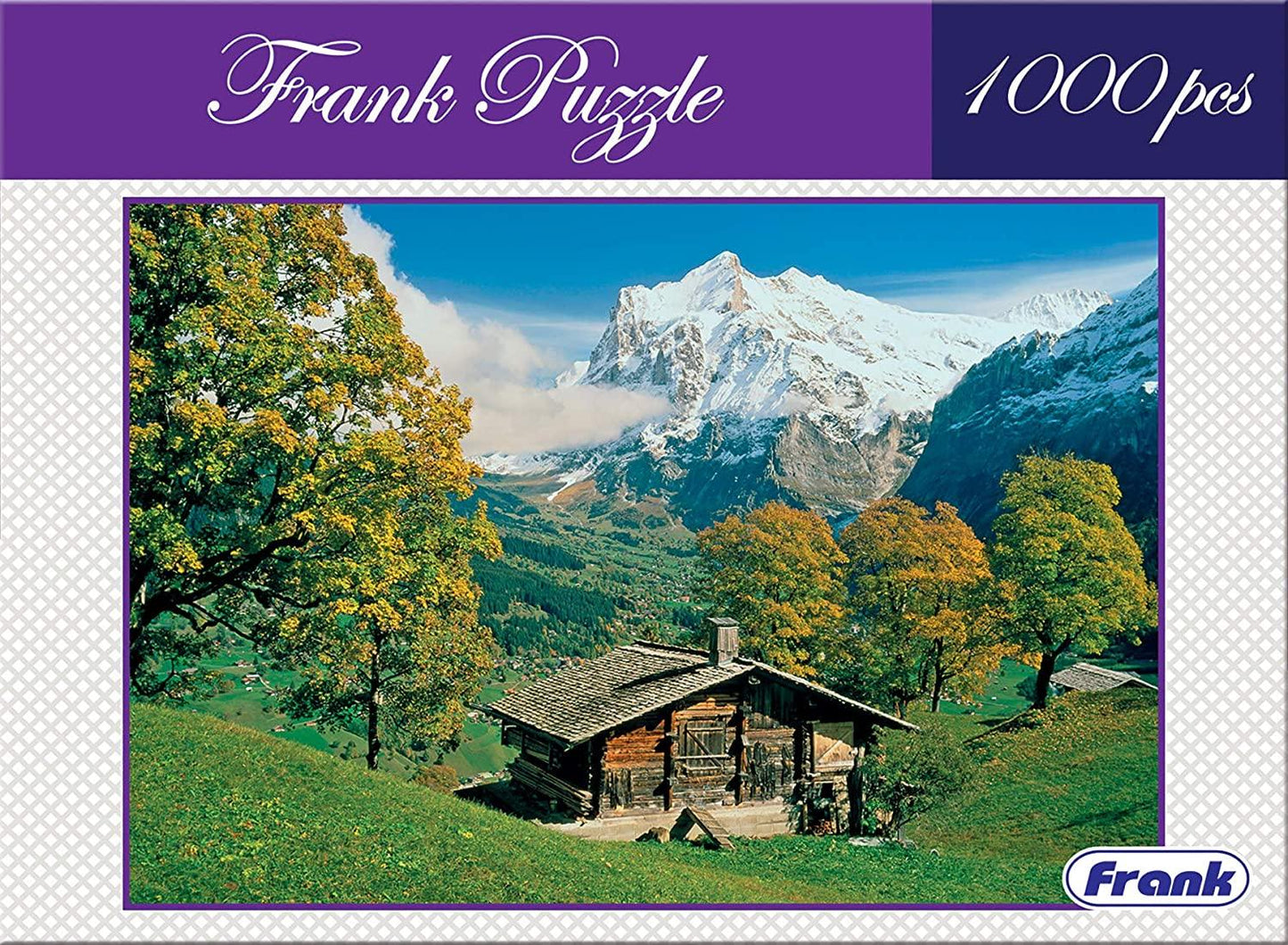 Frank Bernese Alps 1000 Piece Jigsaw Puzzle for Kids 14+ Years and Adults