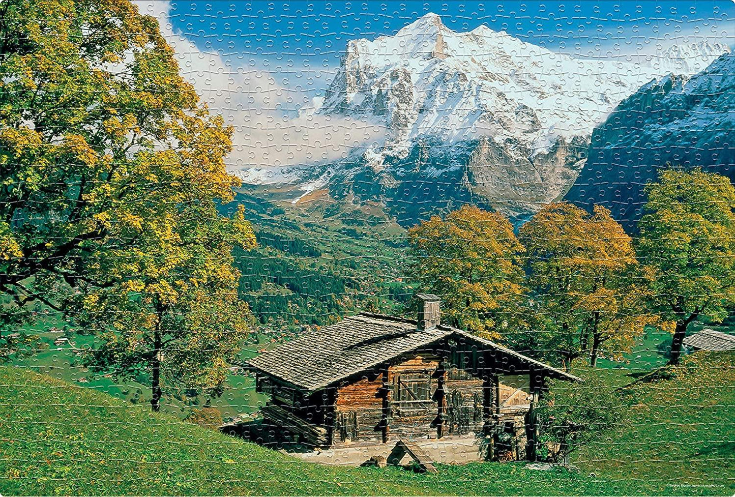 Frank Bernese Alps 1000 Piece Jigsaw Puzzle for Kids 14+ Years and Adults