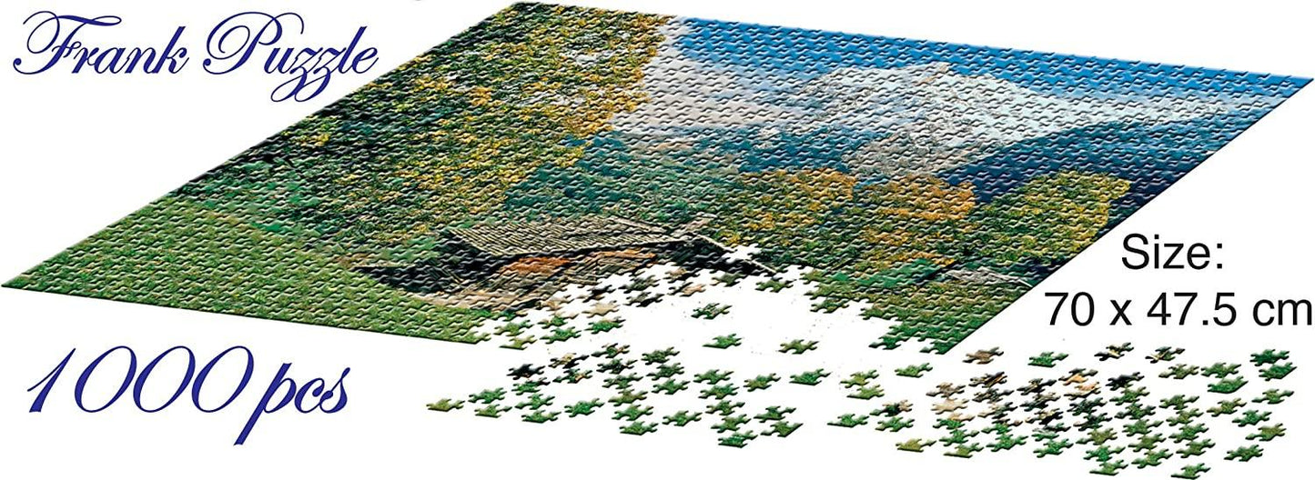 Frank Bernese Alps 1000 Piece Jigsaw Puzzle for Kids 14+ Years and Adults