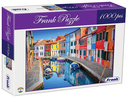 Frank Burano, Venice, Italy Jigsaw Puzzle (1000 Pieces) for Adults and Kid Above 14+ Years