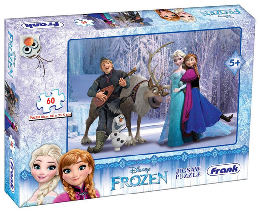 Frank Disney Frozen Jigsaw Puzzle (60 Pieces) for Kids Above 5+ Years