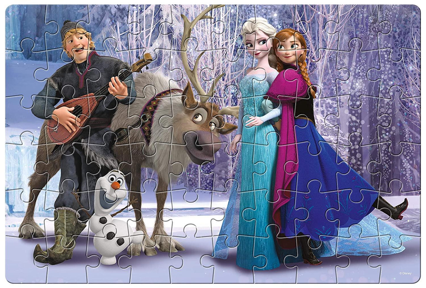 Frank Disney Frozen Jigsaw Puzzle (60 Pieces) for Kids Above 5+ Years