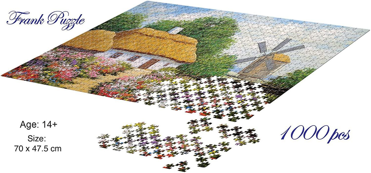 Frank Old House in Ukraine 1000 Pieces Jigsaw Puzzle