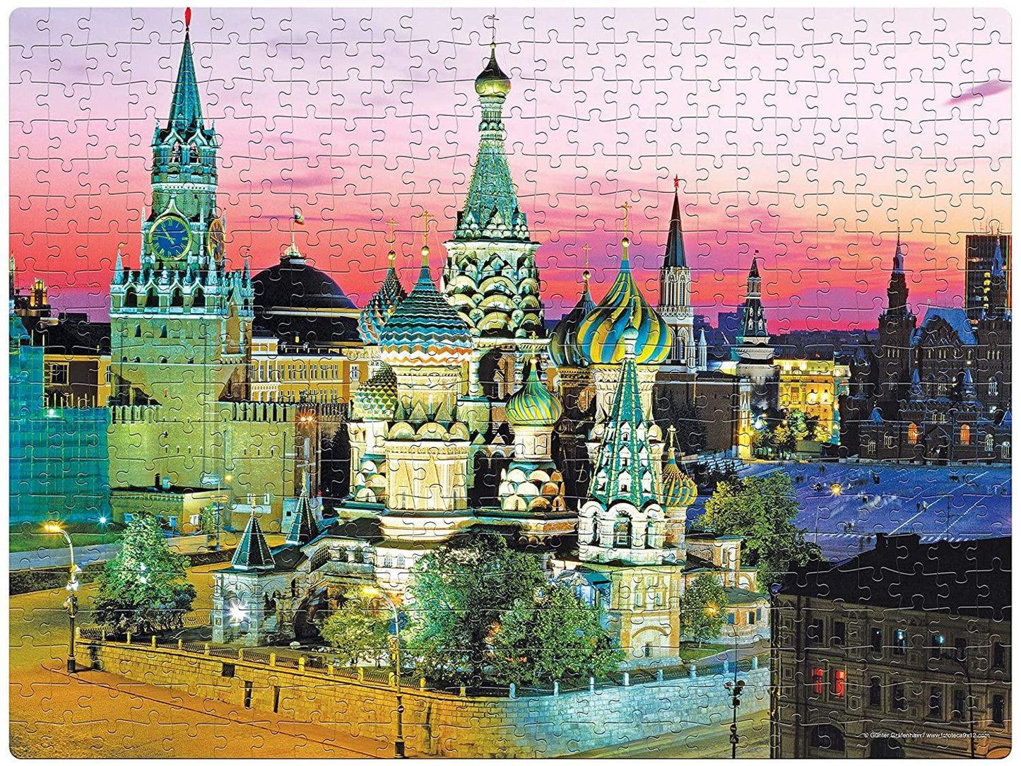 Frank St. Basil's Cathedral Jigsaw Puzzle For Kids 8+