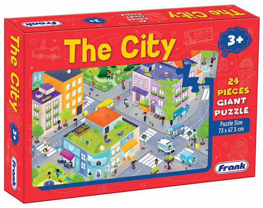 Frank The City 24 Pieces Giant Floor Puzzle