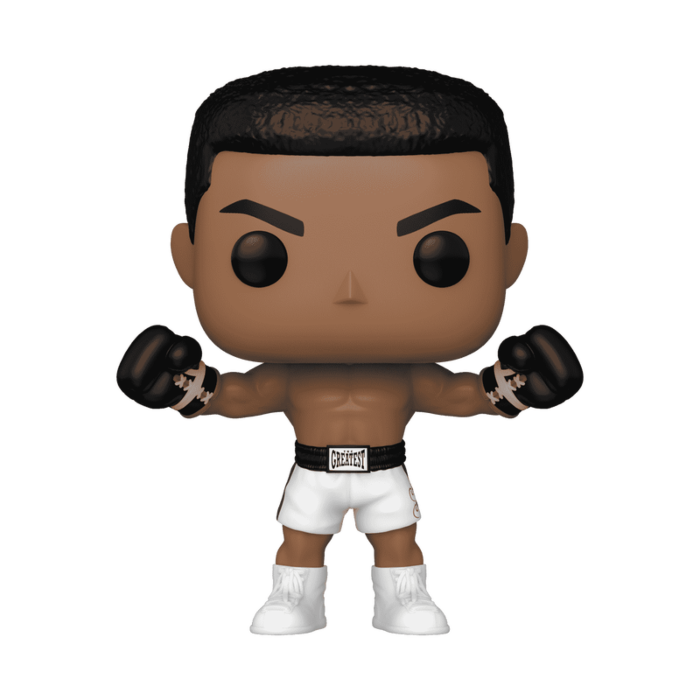 Funko Pop! Icons : Muhammad Ali #80 With Soft Protector Case