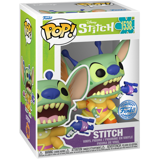 Funko Pop! Disney Stitch #1538 With Soft Protector Case