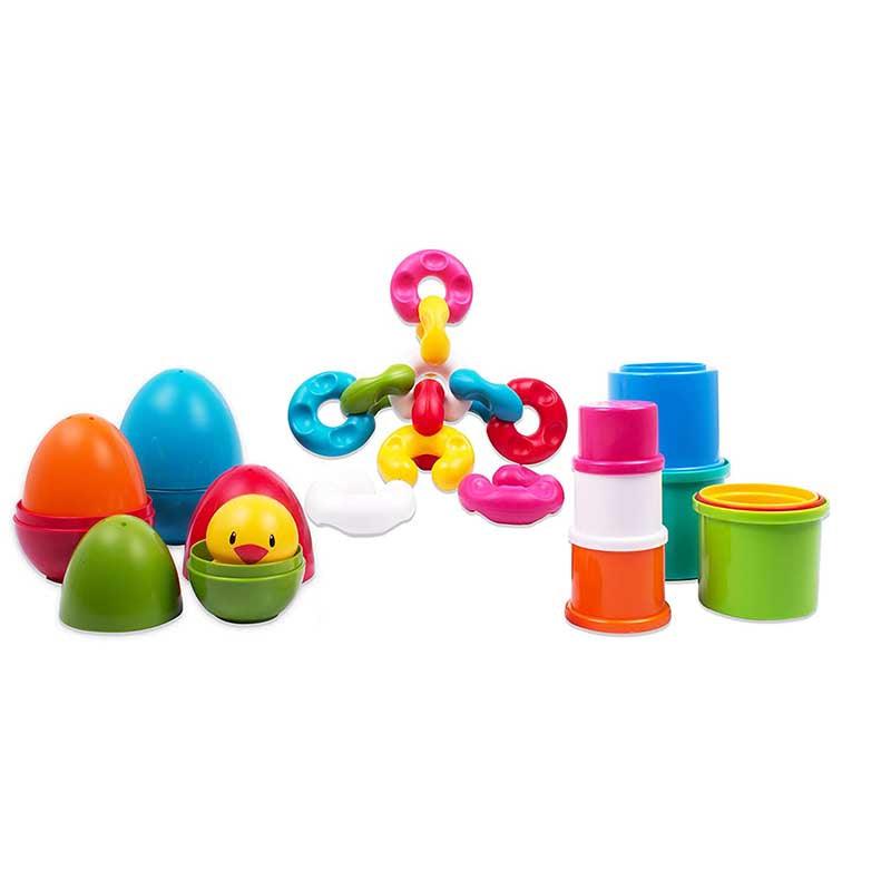 Giggles Link, Stack and Nest Toy Set