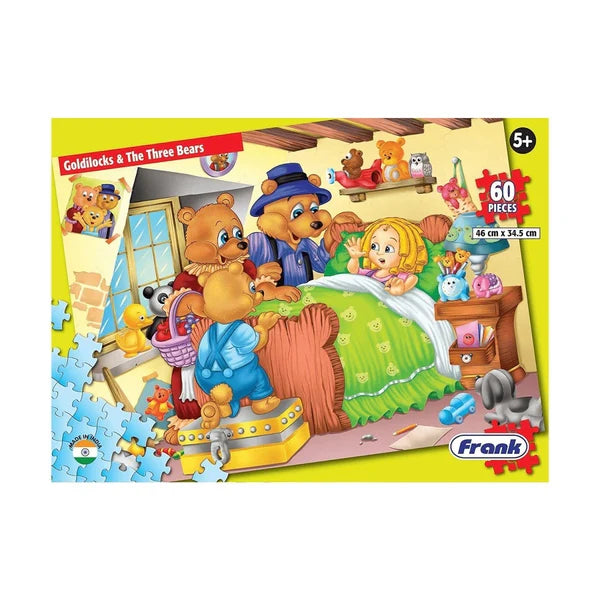 Frank Goldilocks & The Three Bears 60pcs Puzzle