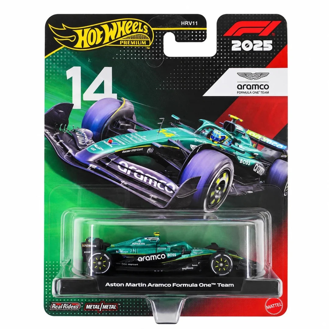 Hot Wheels Premium F1 2025 Set Of 6 Cars