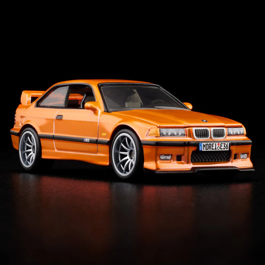Hot Wheels 1995 BMW M3 LTW Red Line Club Exclusive With Acrylic Case