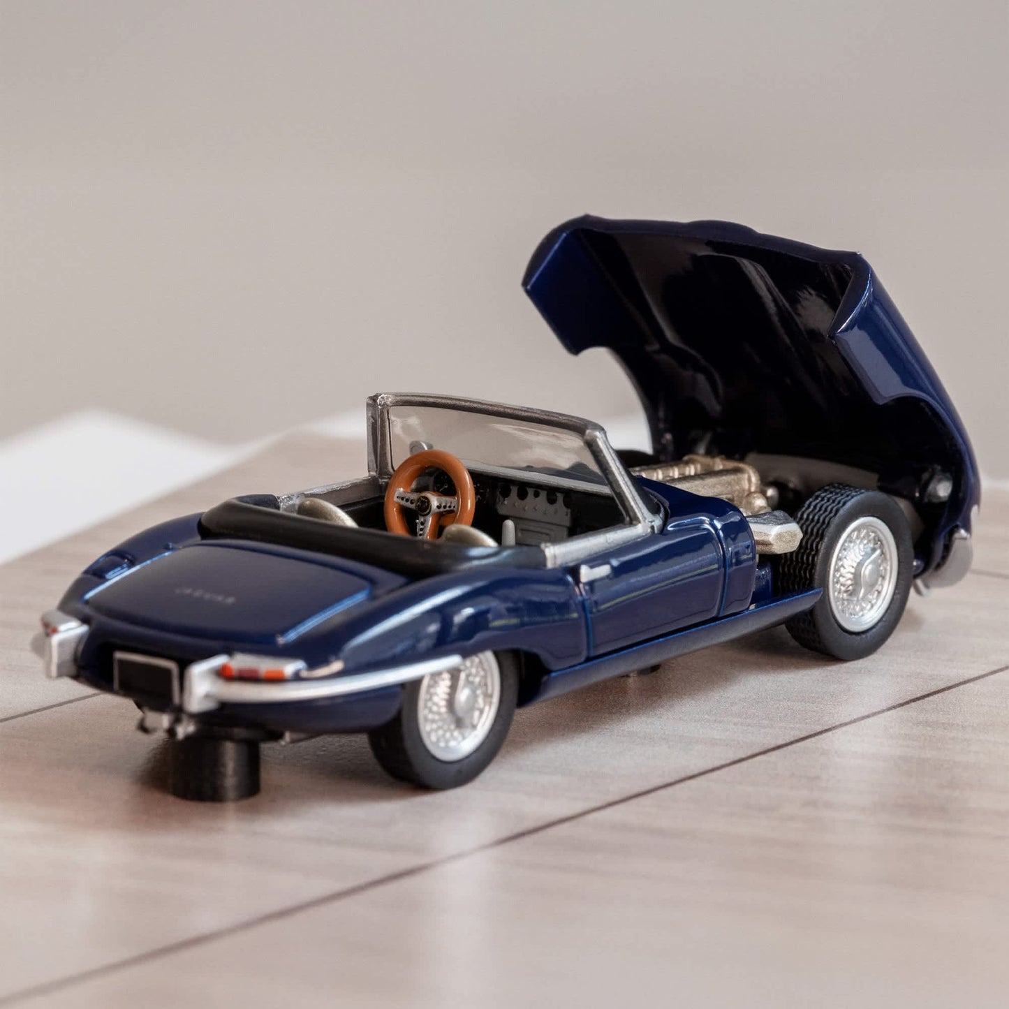Hot Wheels X MoMa Jaguar E-Type Roadster With Acrylic Case